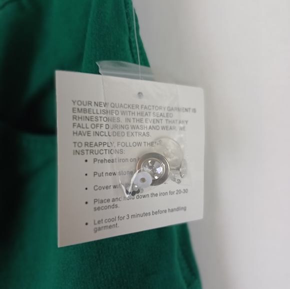 NWT Quacker Factory Jeans Bootcut Dream Jeannes Hunter Green Size 14 A210151 - Picture 2 of 9